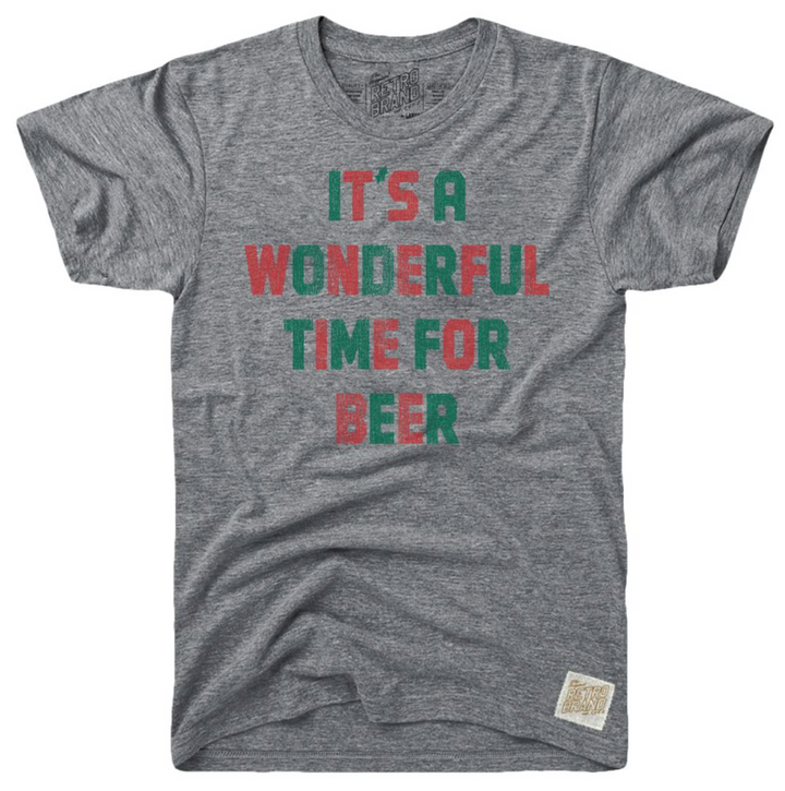 Wonderful Time for Beer Retro Tee